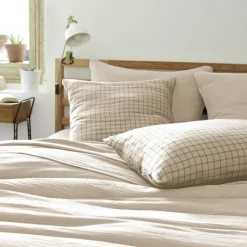 Housses De Couette, Parures<L'effet papillon Taie d'oreiller Gaze de coton Gaïa Mix Pampa,