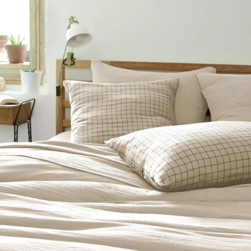 Housses De Couette, Parures<L'effet papillon Taie d'oreiller Gaze de coton Gaïa Mix Pampa,