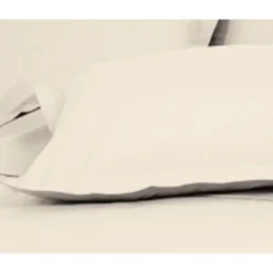 Housses De Couette, Parures<Vent du Sud Taie d'oreiller Manoir Ivoire,