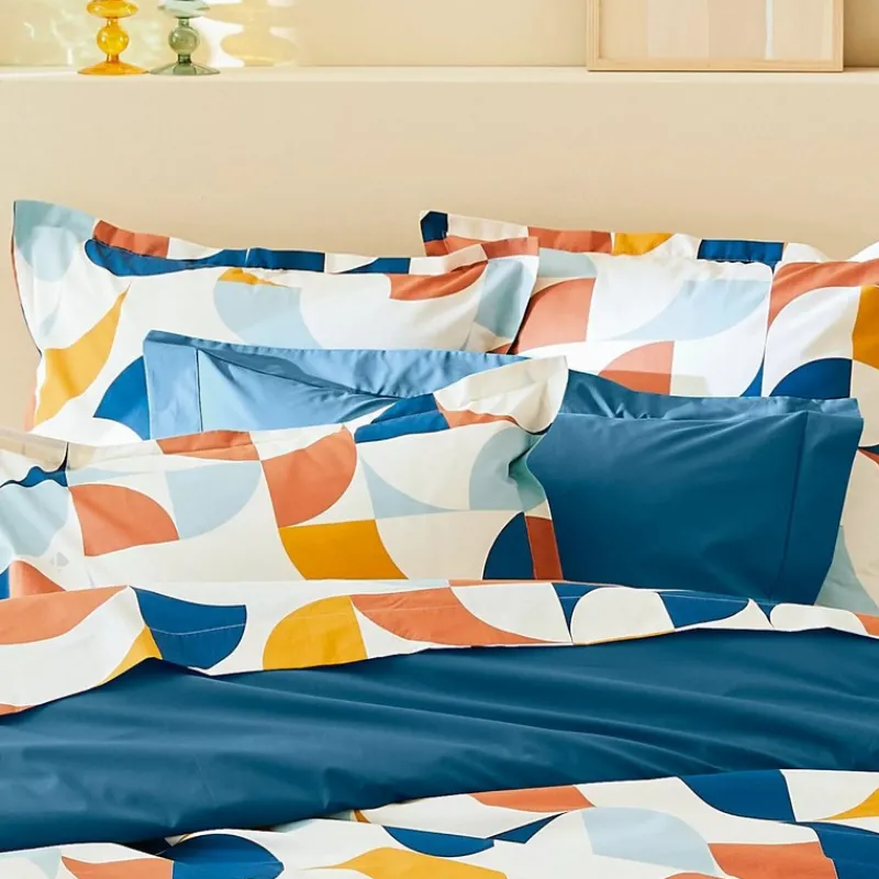 Housses De Couette, Parures<Tradilinge Taie d'oreiller Modulo Cobalt,