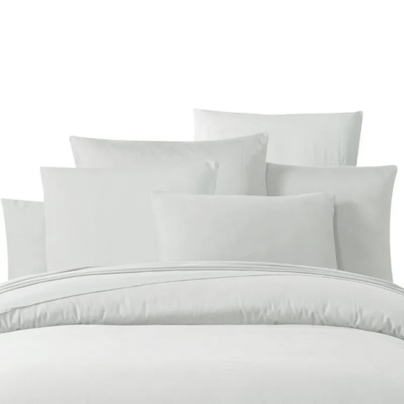 Housses De Couette, Parures|Oreillers, Traversins<HAOMY TEXTILE Taie d'oreiller Taloa Blanc, Haomy