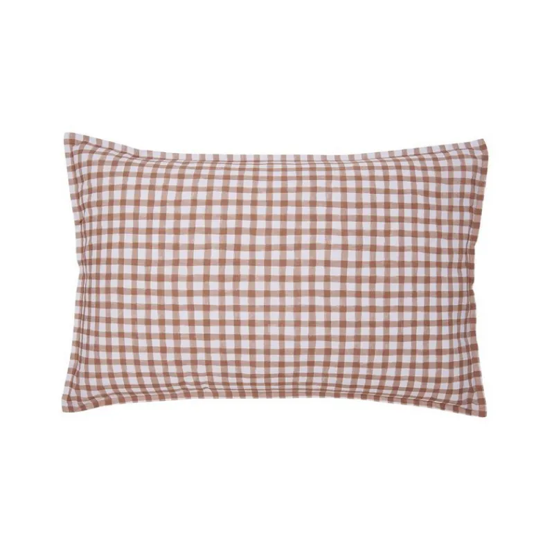 Housses De Couette, Parures<Essix Taie d'oreiller Vichy Beige,