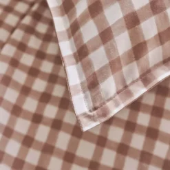 Housses De Couette, Parures<Essix Taie d'oreiller Vichy Beige,