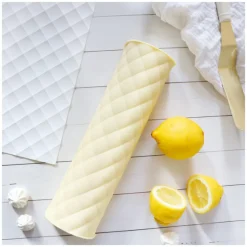 Moules À Pâtisserie<ScrapCooking Tapis 3D silicone Bûche matelassée,