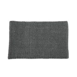 Tapis De Salle De Bain<SENSEI Tapis de bain Treccia Anthracite,