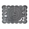 Toiles Patissières<ScrapCooking Tapis pâtissier silicone,