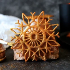 Moules À Pâtisserie|Toiles Patissières<ScrapCooking Tapis silicone pour tuiles décors Flocons,