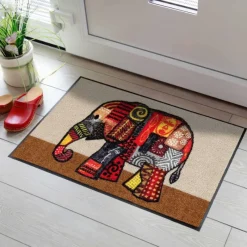 Tapis<Salonloewe Efia Tapis 50x75cm Olifant Terra,