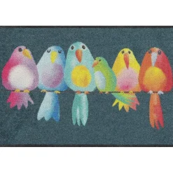 Tapis<Salonloewe Efia Tapis 50x75cm Rainbow Birds,