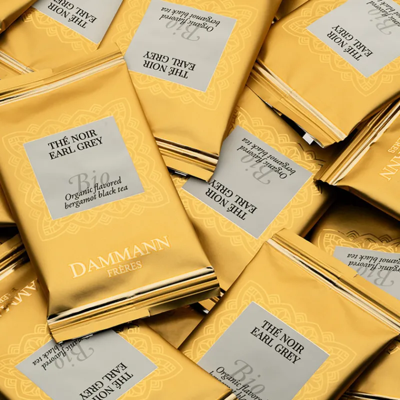 Les Thés Et Tisanes<DAMMANN FRERES Thé noir arômatisé Earl Grey bio en sachets, Dammann Frères