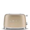 Grille-Pain Et Toasters<SMEG Toaster 2 tranches Années 50 Doré Mat,