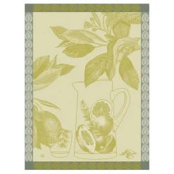 Torchons<LE JACQUARD Français Torchon Eaux de Citrons Yuzu,