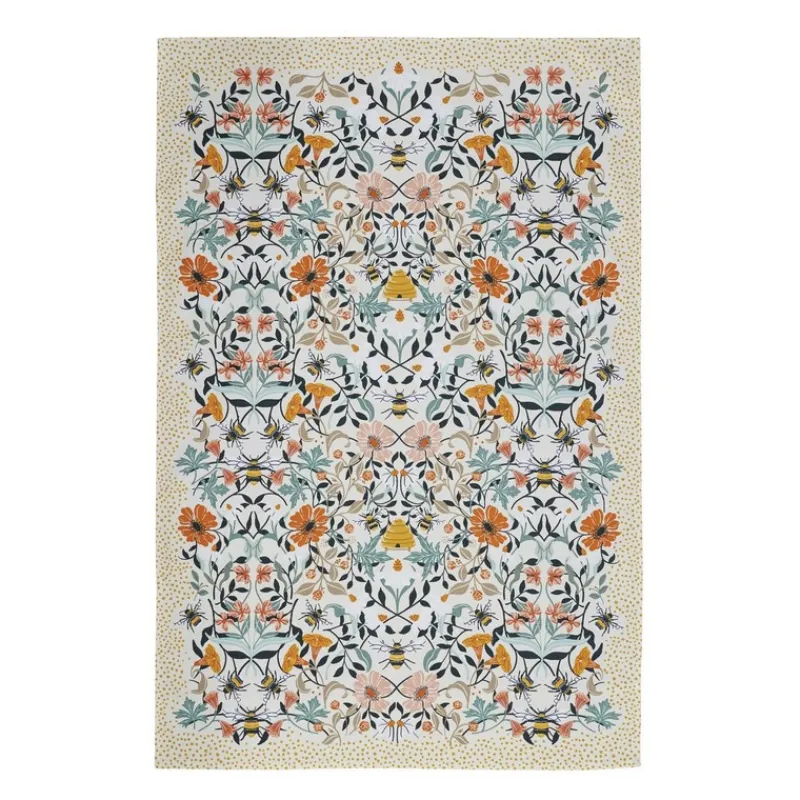 Torchons<Ulster Weavers Torchon en coton Bee Bloom,