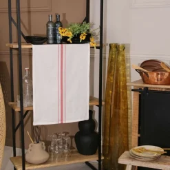 Torchons<Sud Etoffe Torchon en lin Sartène,