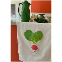 Torchons<Les Chahutées Torchon Le radis craquant,