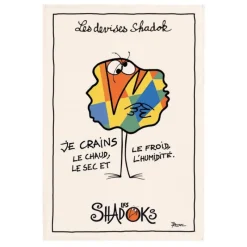 Torchons<Winkler Torchon Shadoks Craintif,