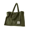 Les Accessoires<Sylvie Thiriez Tote bag polaire Kaki,
