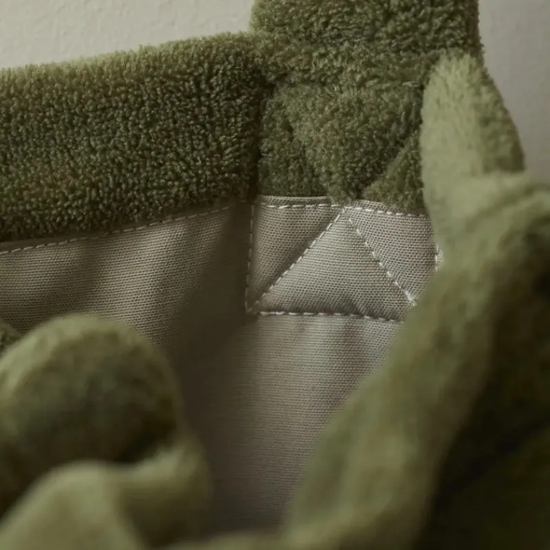 Les Accessoires<Sylvie Thiriez Tote bag polaire Kaki,