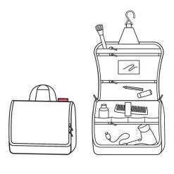 Coin Lavabo|Coin Douche Et Bain<Reisenthel Trousse de toilette à suspendre XL Noir,