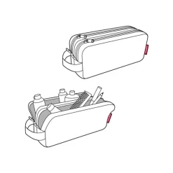 Coin Lavabo|Coin Douche Et Bain<Reisenthel Trousse Duocase Black,