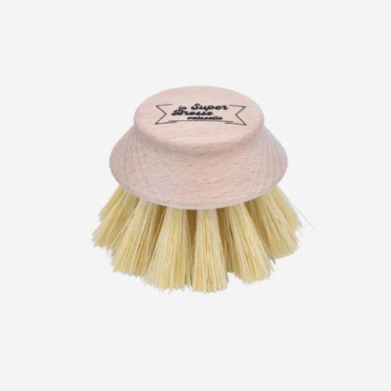 Brosserie<Andrée Jardin Tête de rechange medium pour SUPER brosse vaisselle,