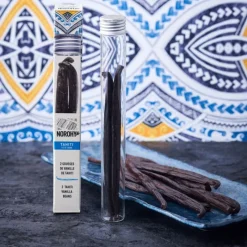 Les Ingrédients Du Pâtissier<VALRHONA Tube de 2 gousses de vanille de Tahiti, Norohy