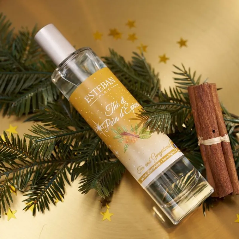 Diffuseurs De Parfum D'Intérieur<ESTEBAN Vaporisateur 75 ml Thé et Pain d'épices,