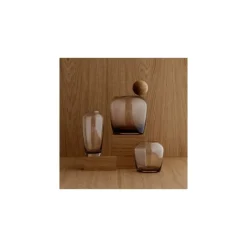 Vases<Blomus Vase bas 15 cm Leta Coffee,