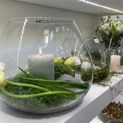 Vases|Photophores, Bougeoirs Et Chandeliers<Rasteli Vase en verre Convexa,