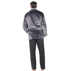 Peignoirs<SENSEI Veste d'intérieur mixte polaire Killem Silver Grey,