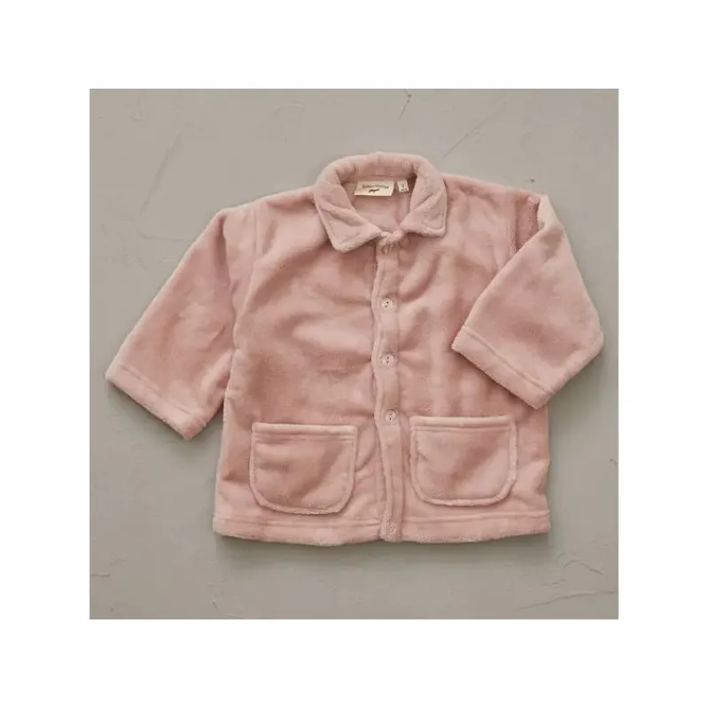 Le Textile Pour Enfant<Sylvie Thiriez Veste polaire enfant rose,