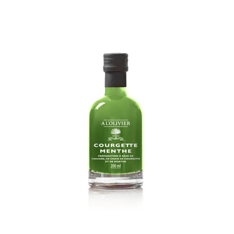 Huile & Vinaigre<À L'OLIVIER Vinaigre Courgettes Menthe, A L'OLIVIER