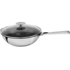 Woks<CRISTEL Wok 28cm amovible Exceliss Casteline,