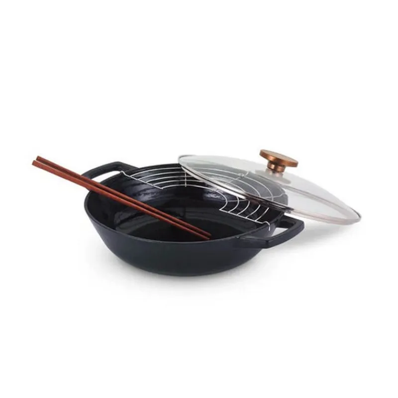 Woks<BEKA Wok en fonte 30 cm Nori,