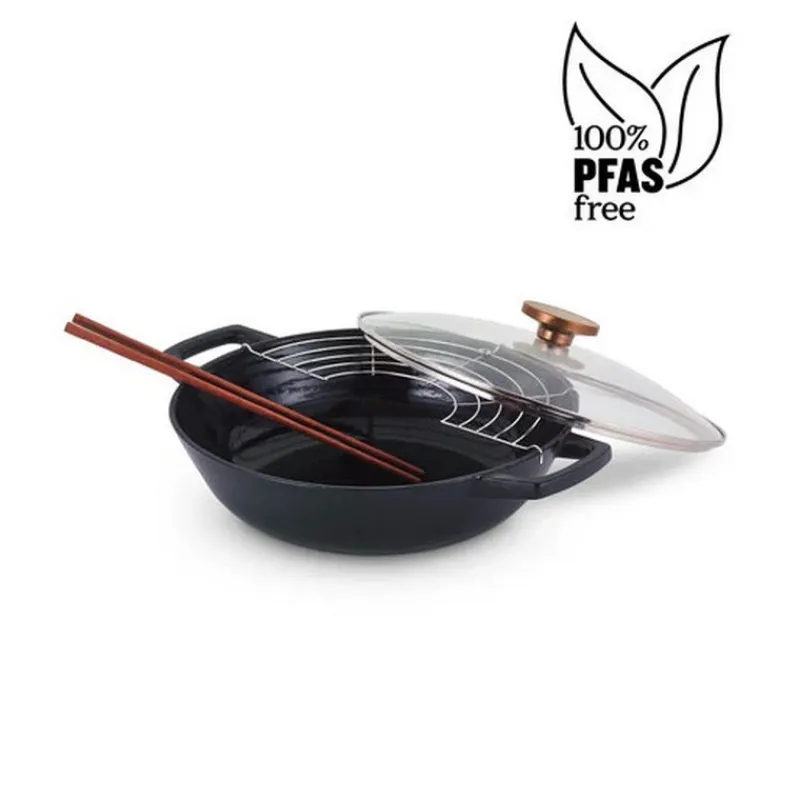 Woks<BEKA Wok en fonte 30 cm Nori,