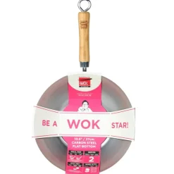 Woks<Chevalier diffusion Wok en tôle d'acier,