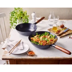 Woks|Poêles Anti-Adhérentes<BEKA Wok revêtu Mandala,